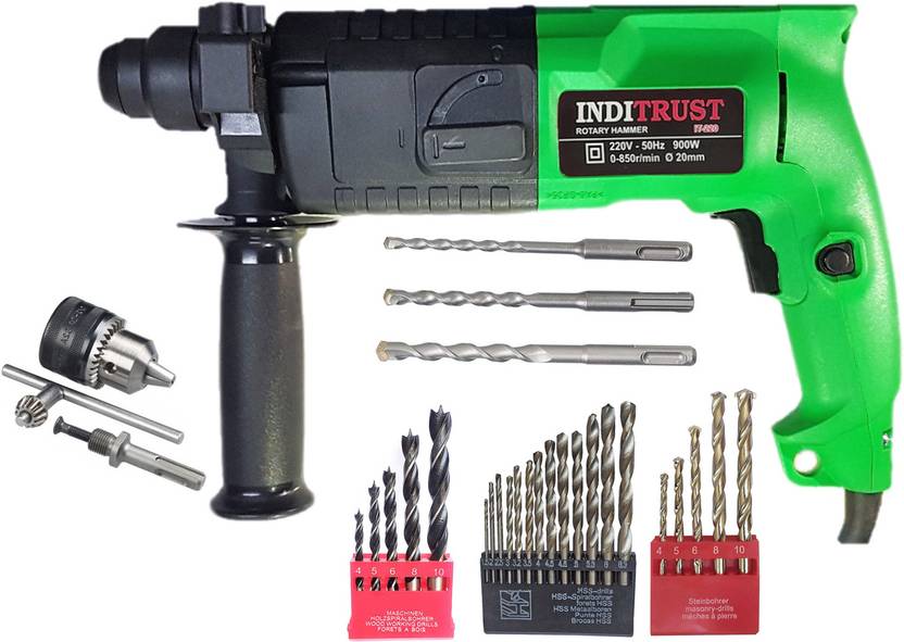 Inditrust 6Month Warranty Heavy Duty 650W Rotary Hammer Drill Machine