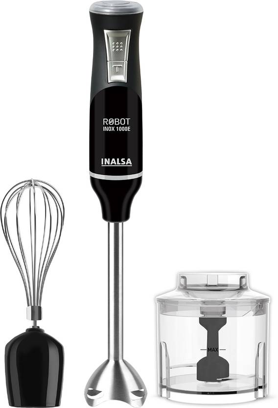 Inalsa Robot Inox 1000 with Chopper DC Motor 1000 W Hand Blender Price