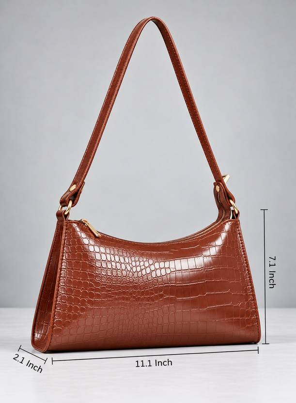 Springberry Women Brown Shoulder Bag