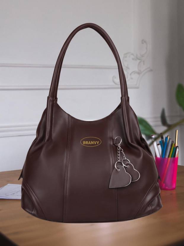 BRANVY Women Brown Shoulder Bag