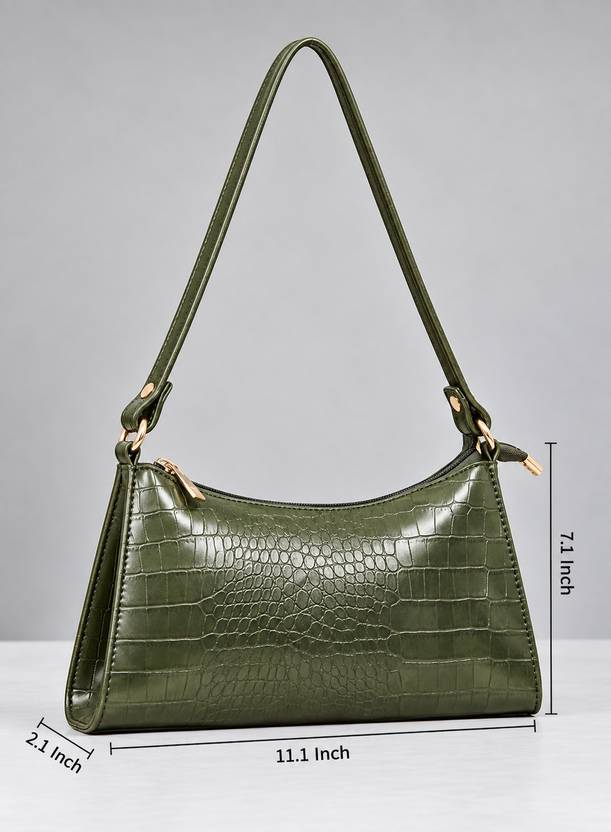 Springberry Women Green Shoulder Bag