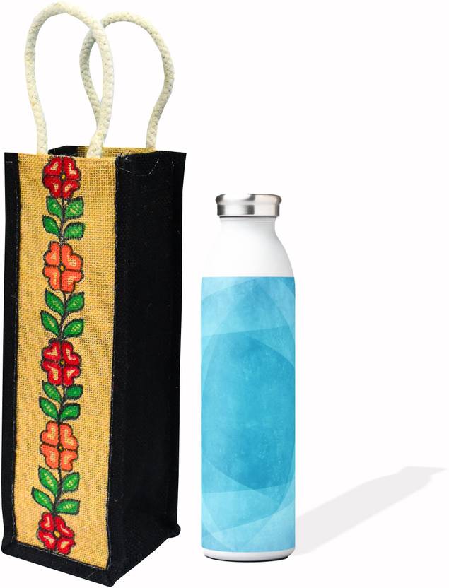 AWWRAT Men & Women Black Bottle Bag