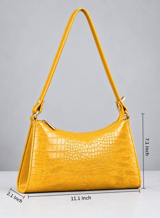 Springberry Women Yellow Shoulder Bag