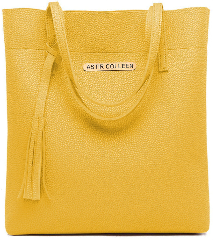 Tote Zipper - Yellow