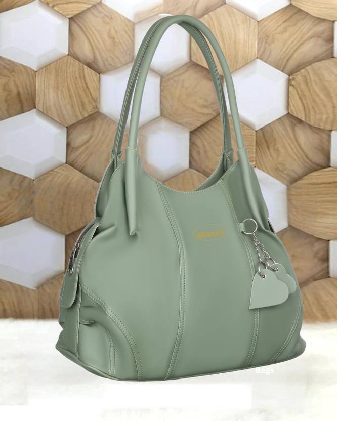 BRANVY Women Green Handbag