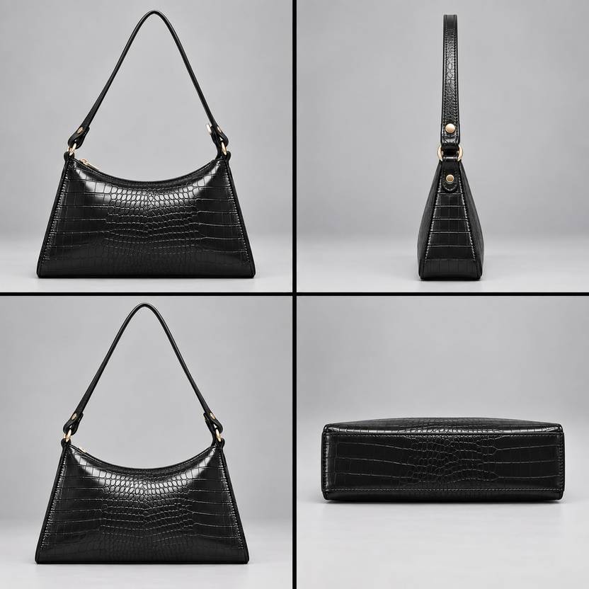 Springberry Women Black Shoulder Bag
