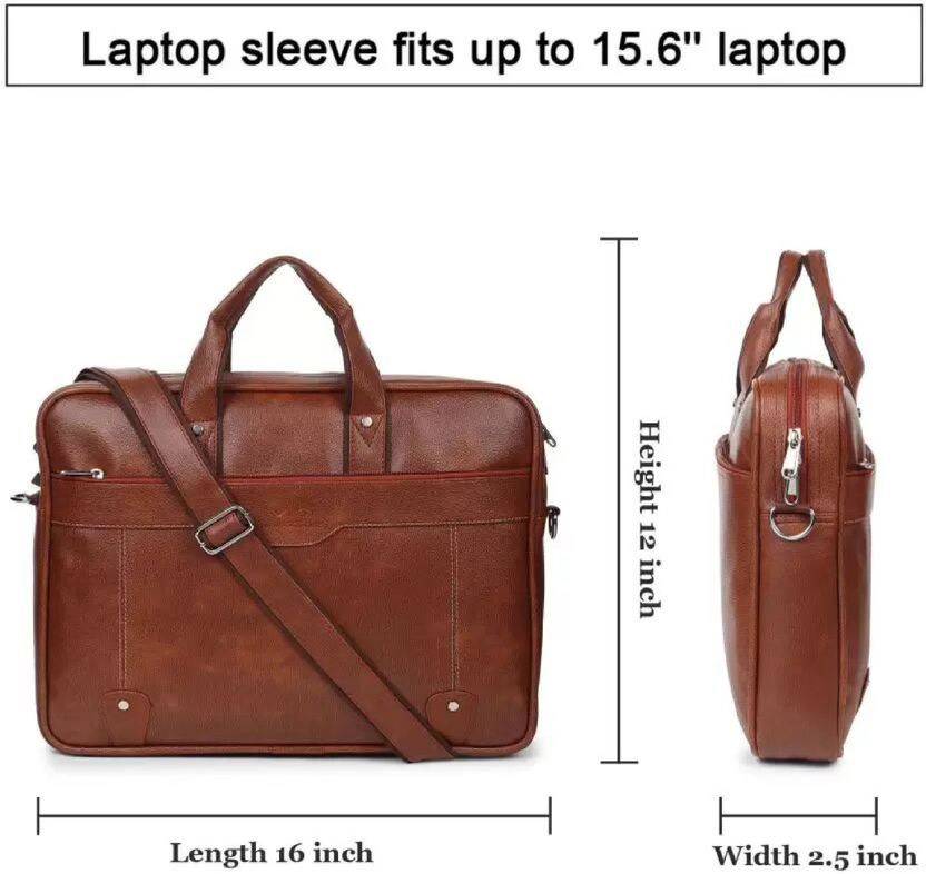 TUFH Brown Messenger Bag - Image 2
