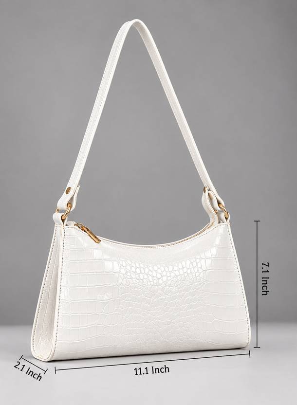 Springberry Women White Shoulder Bag
