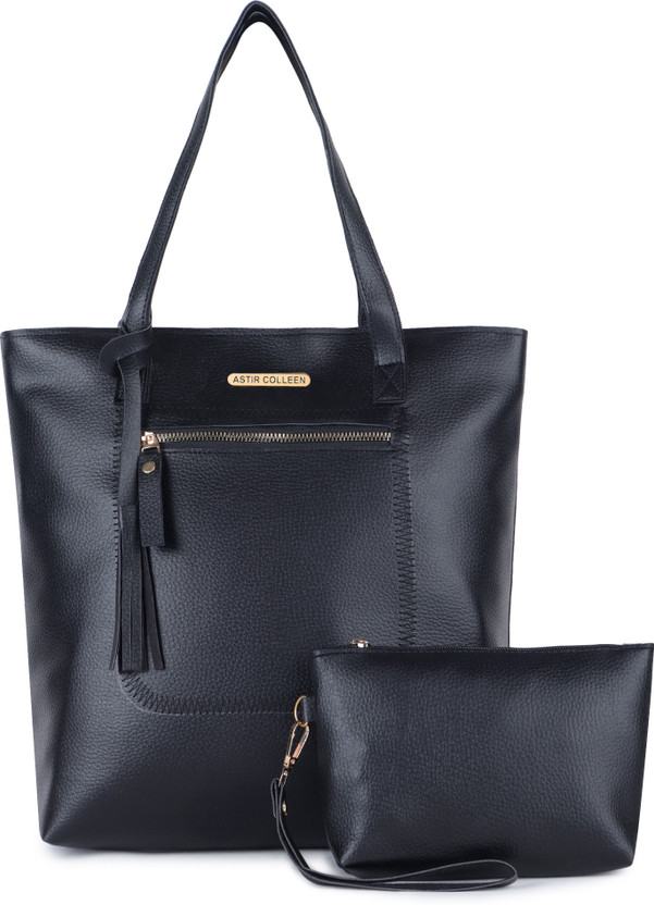 Shoulder Bag in Bag - Black