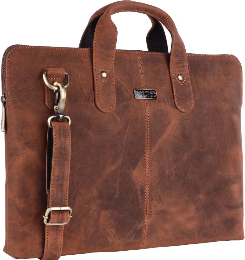 Buy Hammonds Flycatcher Men & Women Brown Messenger Bag Dark Vintage