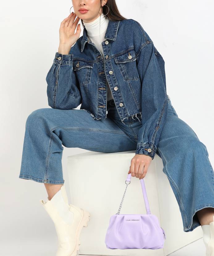 LINO PERROS Women Purple Shoulder Bag