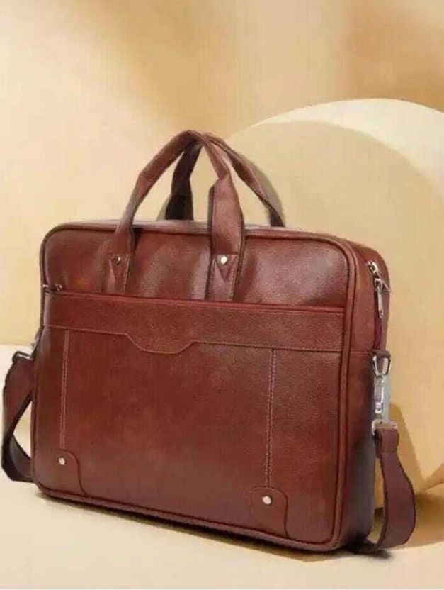 TUFH Brown Messenger Bag - Image 1