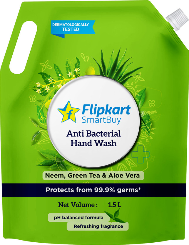 Click to enlarge Flipkart SmartBuy Moisturising Anti Bacterial Hand Wash Pouch - Price in India, Buy Flipkart SmartBuy Moisturising Anti Bacterial Hand Wash Pouch Online In India, Reviews, Ratings & Features