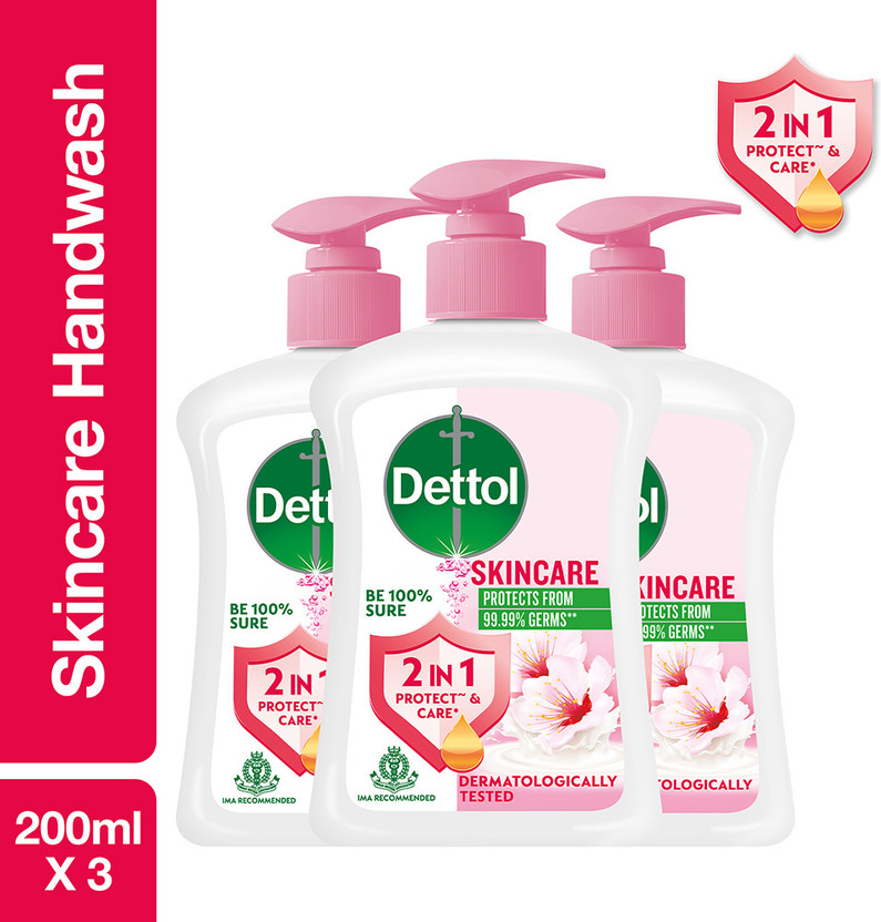Dettol Skincare Liquid, Combo , no powder, soap , 10X Germ