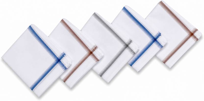 BLACKTANK Soft Absorbent Cotton Personal Cloth ["Multicolor"] Handkerchief