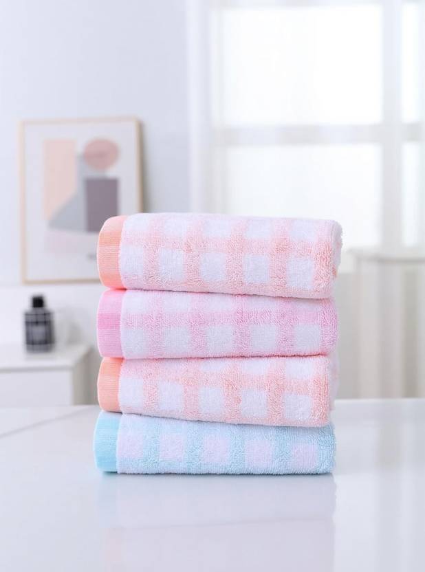AURAFINE Cotton Small Size Face Towel, Rumal for Men, Women, Kids, and Newborn Babies ["Multicolor"] Handkerchief