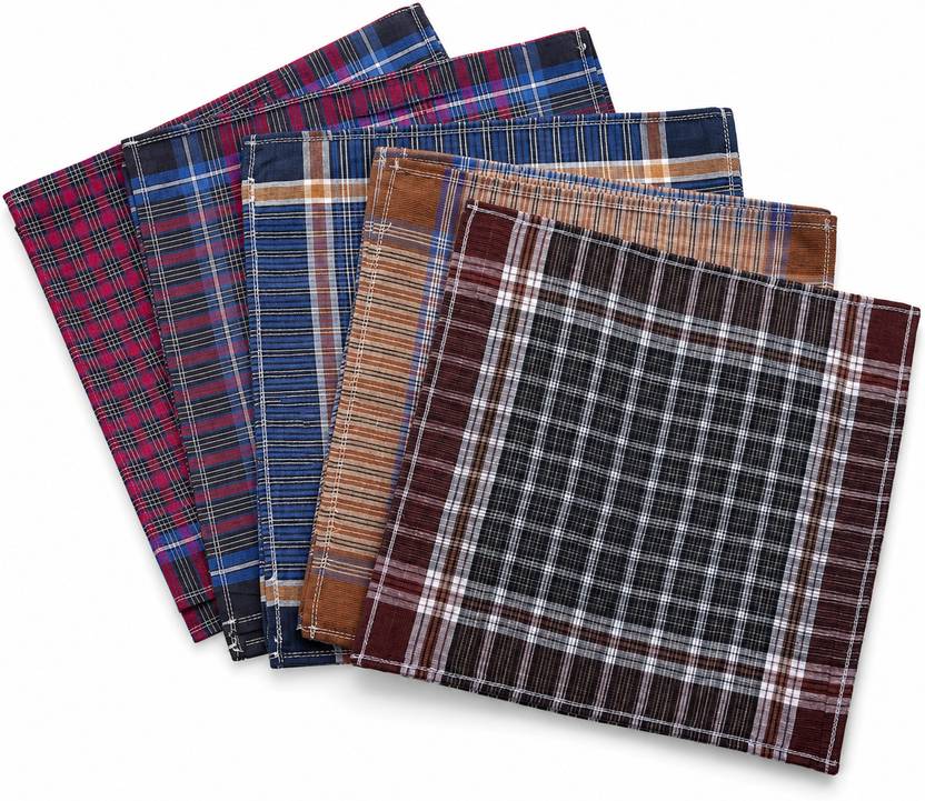 BLACKTANK Soft Woven Handkerchiefs for Daily ["Multicolor"] Handkerchief