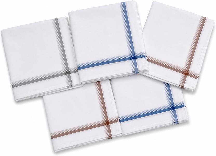 BLACKTANK Classic White Cotton Utility Cloth ["Multicolor"] Handkerchief