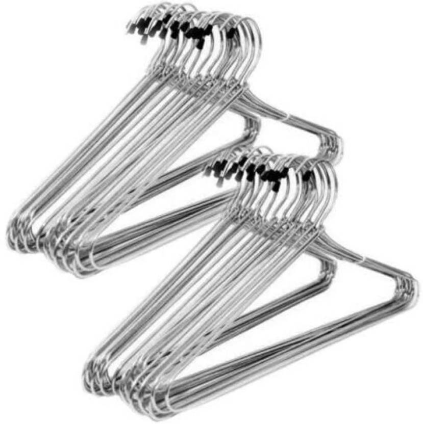 Lizayah Stlyes Stee Hanger Steel For Saree Steel Saree Pack of 12 Hangers For  Saree