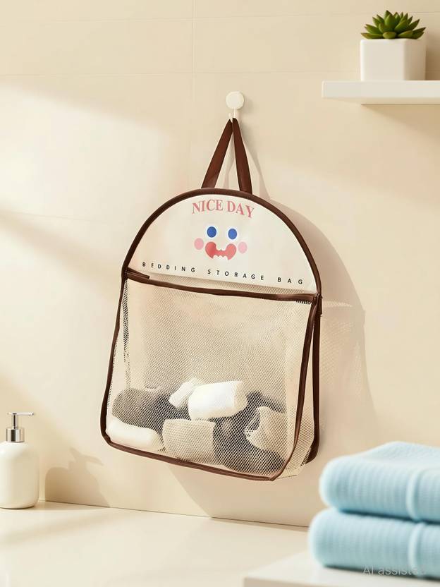 PBM CREATIONS Multi-functional Storage Bags Portable Clothes ,Toiletry Bag, Storage Mesh Bag Accessories Organizer, Bedside Organizer, Stationery Organizer, Regular Organizer