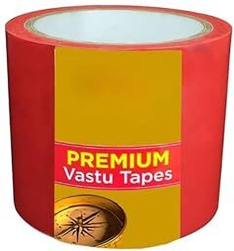Submarine Vastu Floor Tapes Correction for WC Toilet (4Inch Wide, 25 Meter Length (Red) 15 cm ...