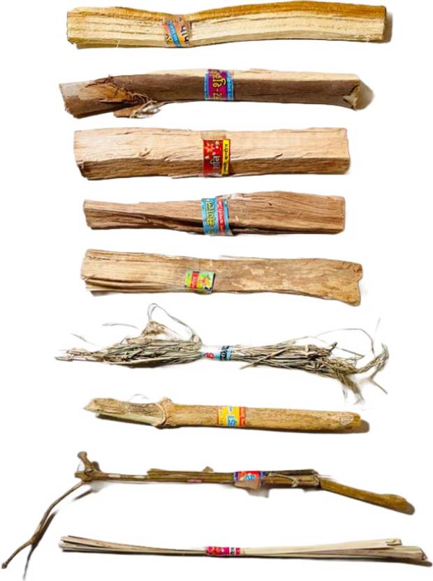 anilStore Pack of 2 Navgrah Wood, Navgrah Lakdi for Havan Pooja (9 Stick Wood)
