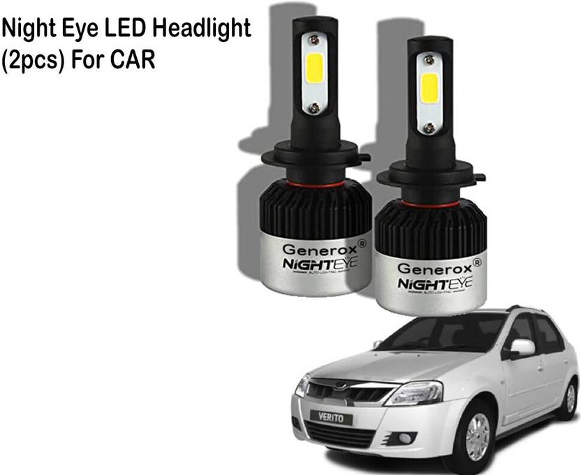 Generox LED Headlight for Mahindra Verito Price in India Buy Generox