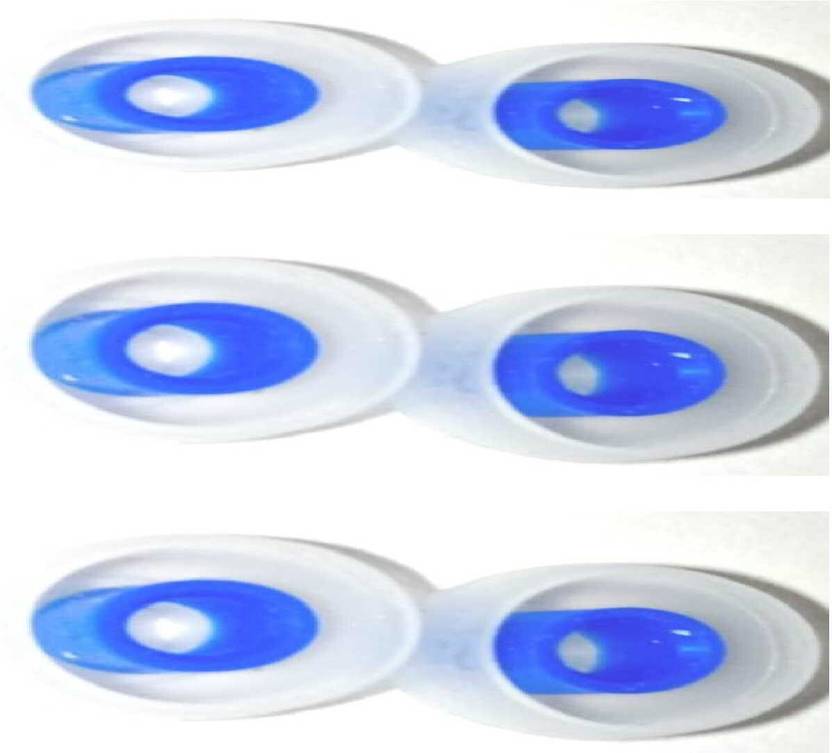 BBS PRO (6 pcs , 3 Pair ) Blue color-Silicone Rubber In The Ear Headphone Cushion