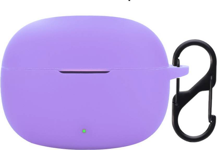 Geggal Silicone Press and Release Earbuds Case For Realme Buds T200 Lite, T200X Soft Silicone Case Cover