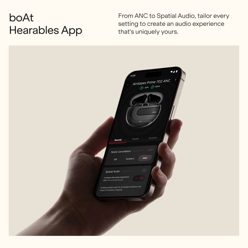 boAt Airdopes Prime 702 ANC Earbuds - Image 8