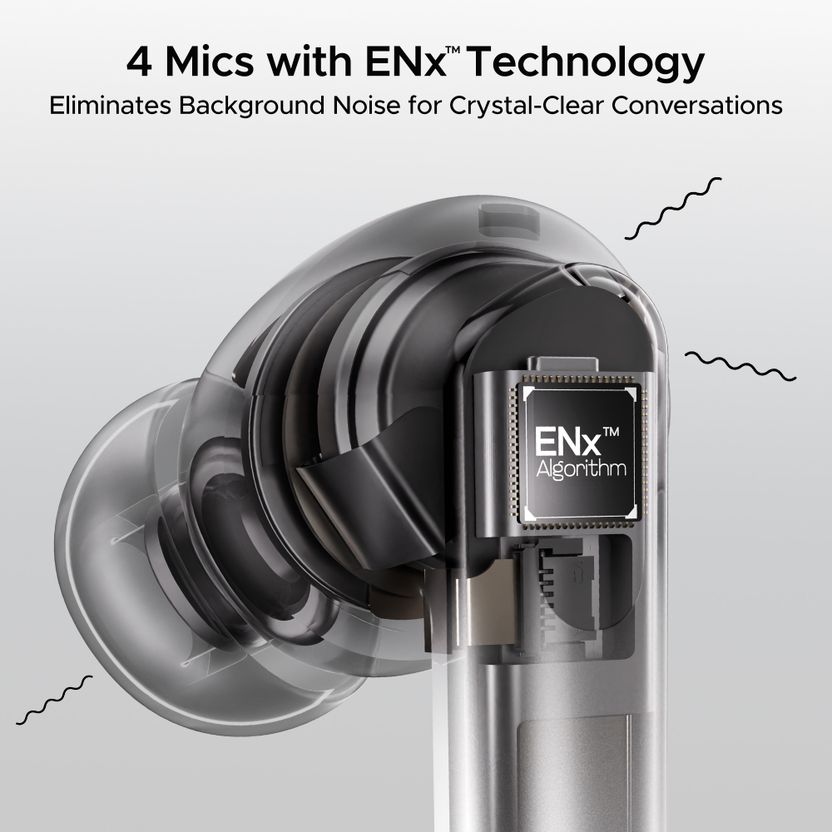 boAt Airdopes 111v2, Leather Finish,4Mics ENx, App Support Bluetooth Price in India - Buy boAt Airdopes 111v2, Leather Finish,4Mics ENx, App Support Bluetooth Online - boAt : Flipkart.com - Image 5