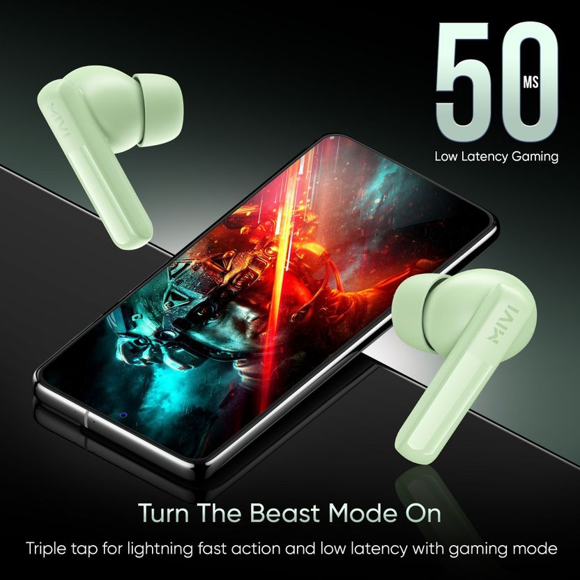 Mivi Duopods K2, 40Hrs PT, HD Call, Fast Charging, 50ms - Image 6