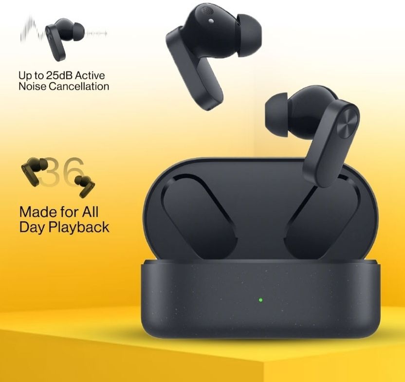 KICHAIN Bluetooth Headphone Buds Black - Image 1