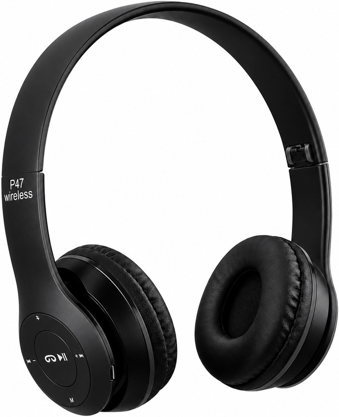 TheLazuliStore P47 Wireless Bluetooth Headphones with Adjustable