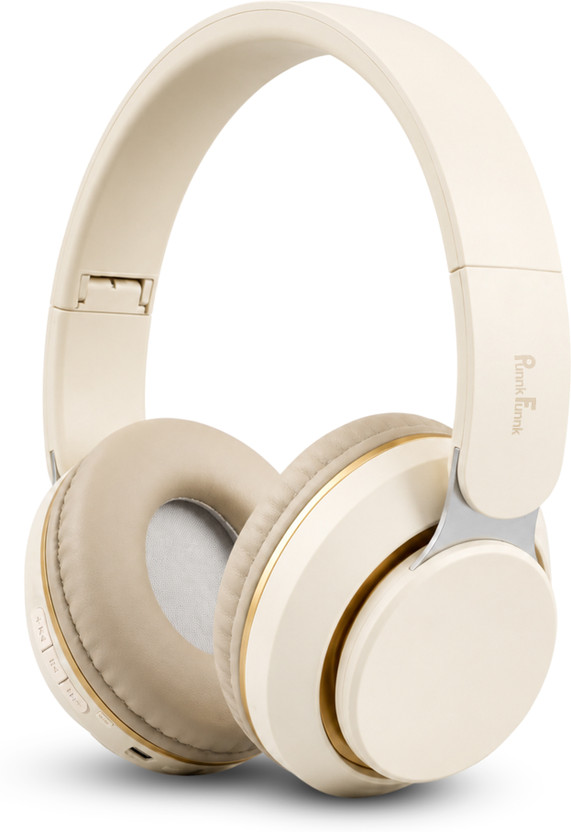 PunnkFunnk Fusion Beat Wireless Bluetooth Headphones, 40H