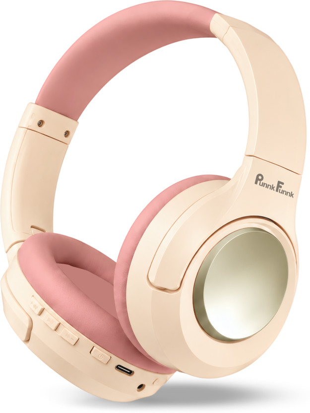PunnkFunnk BeatXtra Pro with 70H Battery, Dual Pairing, 40mm