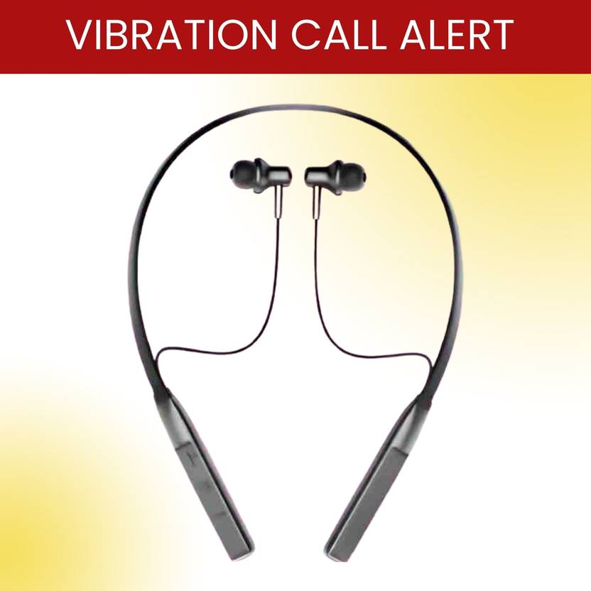 Clairbell BT Rover (Wireless Bluetooth Neckband) Upto 60H Playtime Dual Device PairingI199 Bluetooth