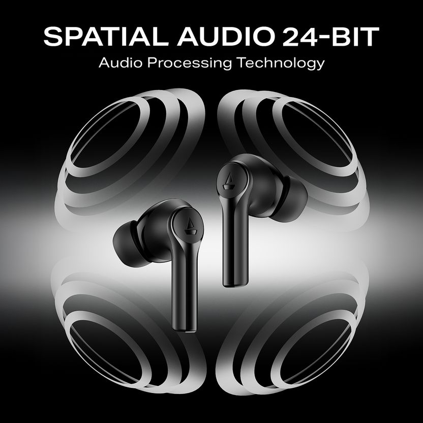 boAt Airdopes Supreme w/ 4 Mics AI ENx Tech, 50 HRS Playback,Mult...more - Image 6