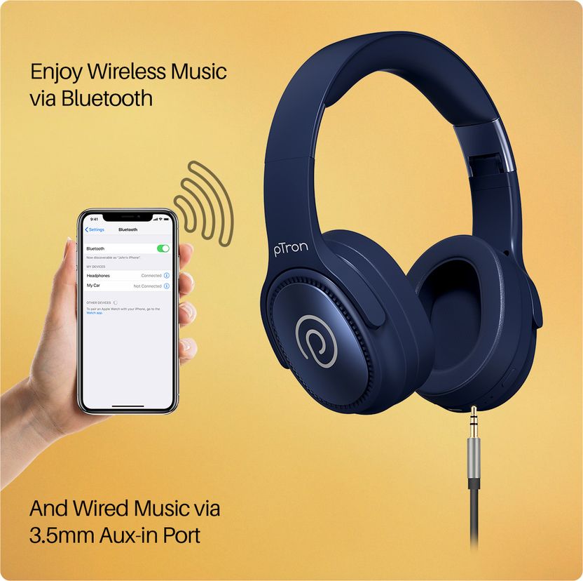 PTron Studio Pro Wireless Headphones - Image 8
