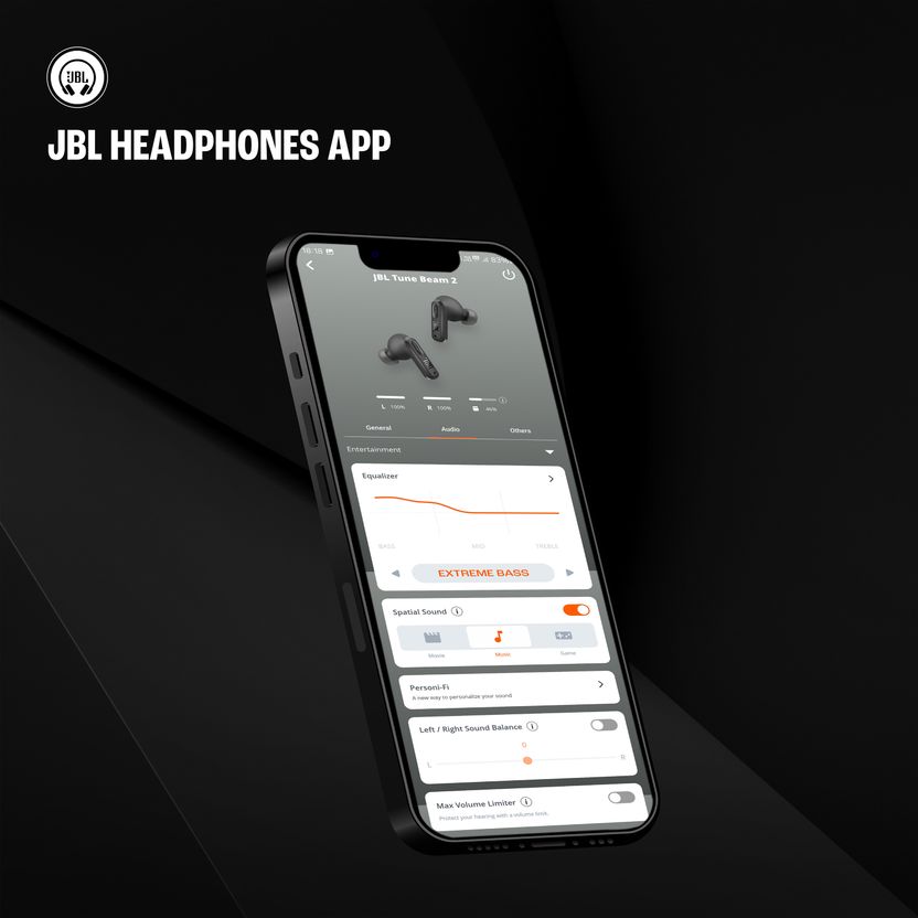 JBL Tune Beam 2 TWS ANC Earbuds, 48Hr Playtime, 6 Mics - Image 10