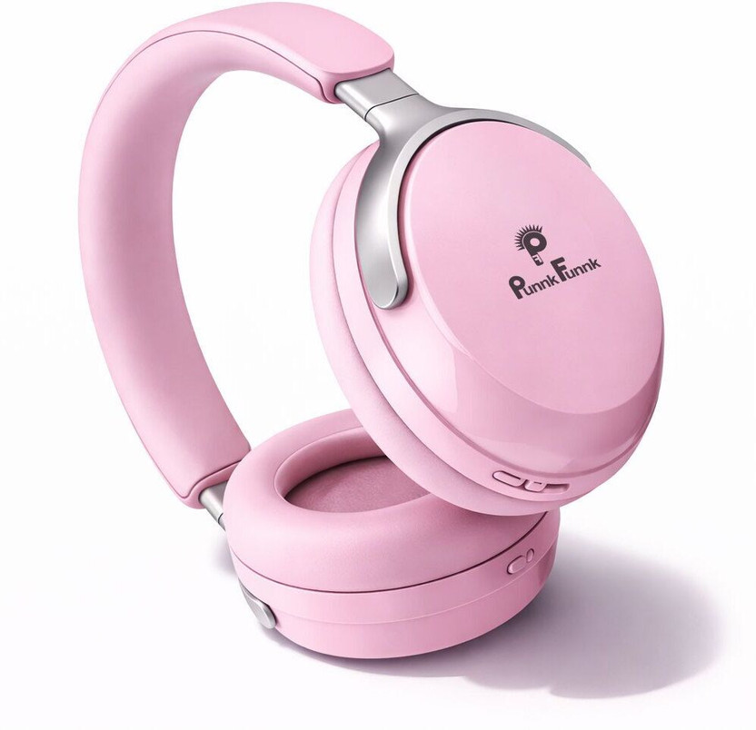 PunnkFunnk SuperBass with 70Hr Playtime Wireless Headpone & Mic
