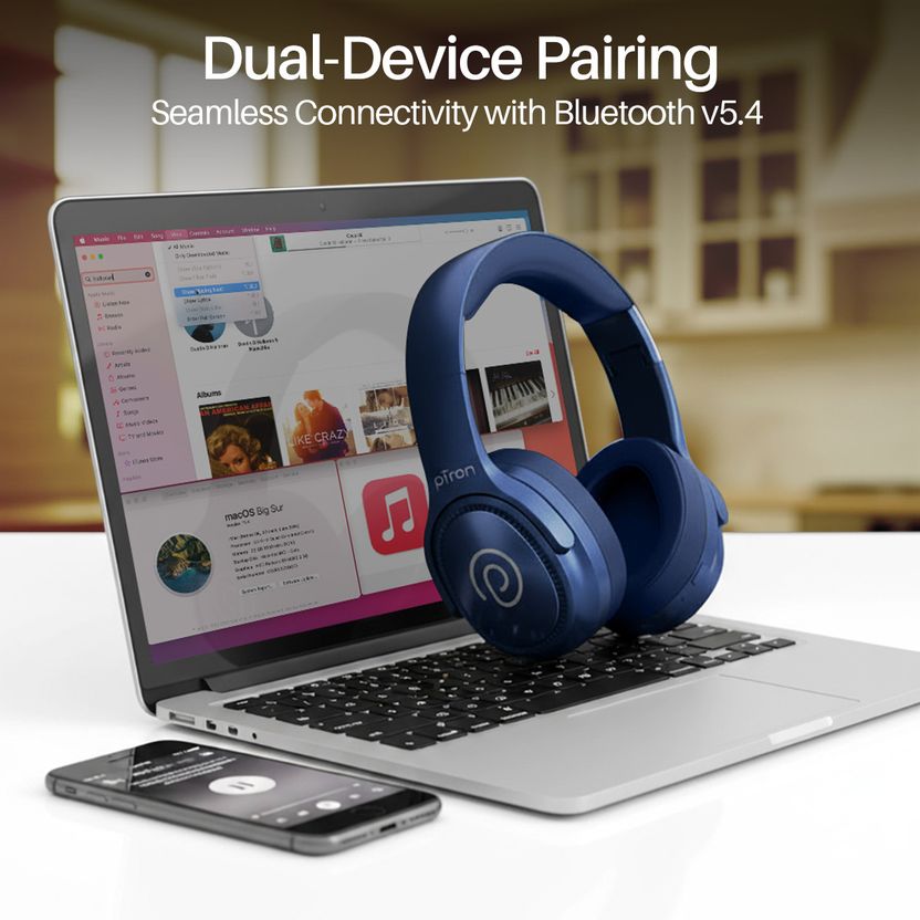 PTron Studio Pro Wireless Headphones - Image 6