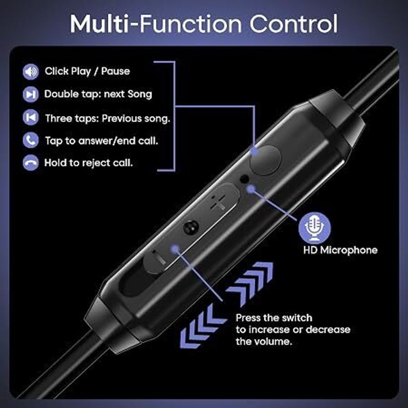 sounce Wired Earphones with Detachable Boom Mic - Image 5