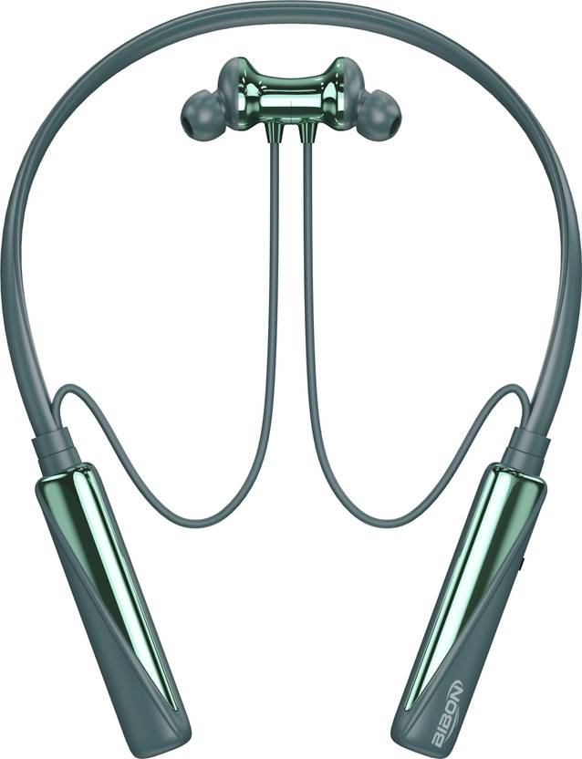 BiBon Elephant - MAGNETIC POWER OFF/ON 50Hr Playtime Headphone Neckband-4 Bluetooth
