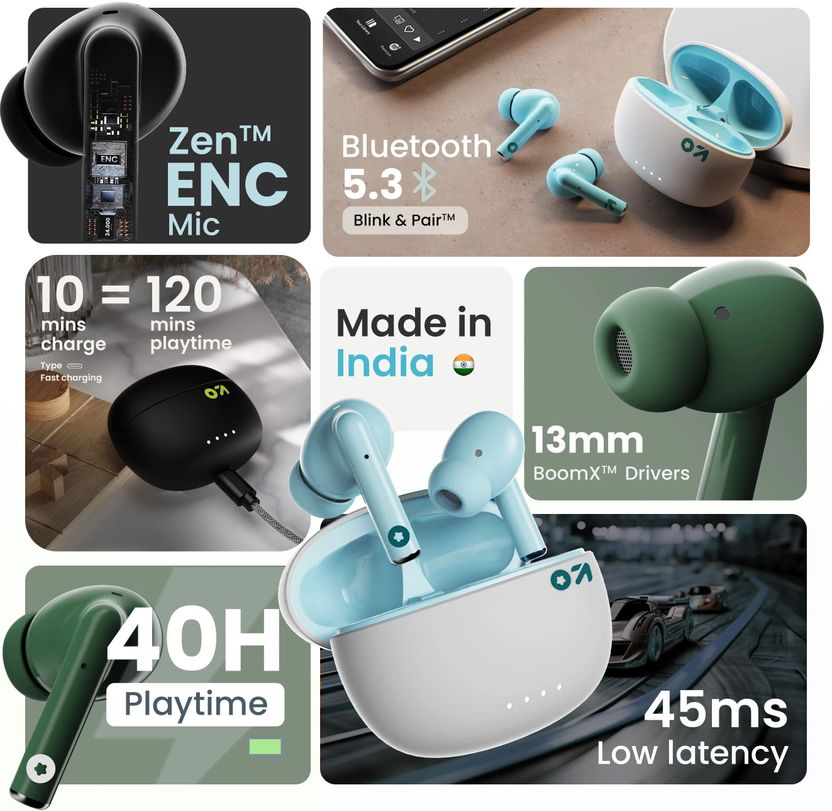GOBOULT W20 with ENC Mic, 40Hrs Battery - Image 2