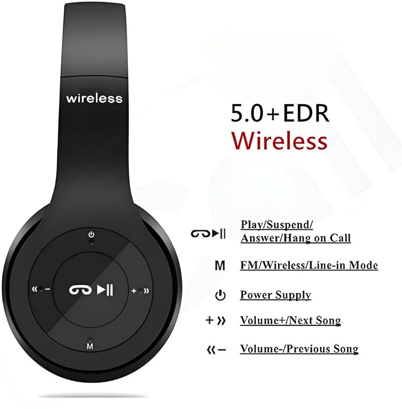 F FERONS Wireless Headphone BT 5.0 Over Ear Foldable - Image 2