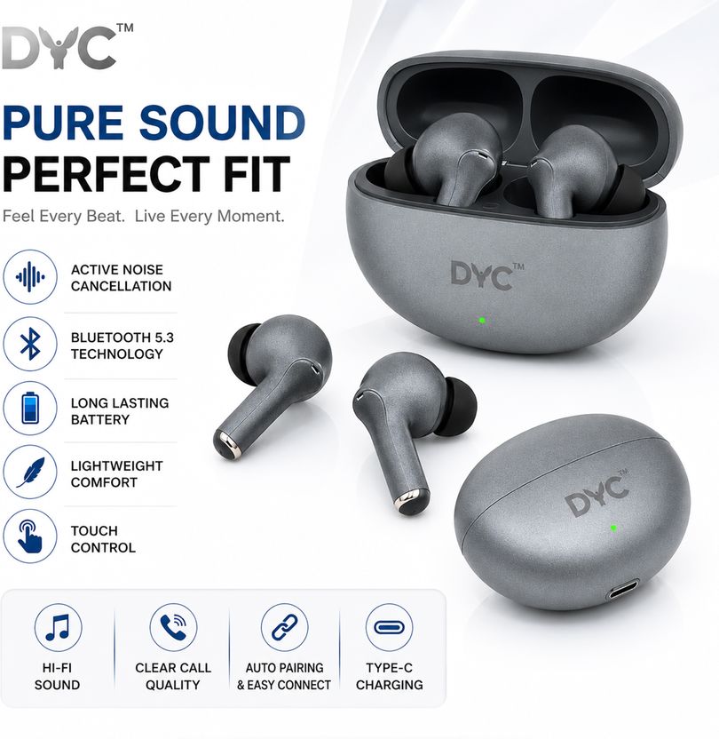 Dyc Buds 5 Pro Wireless Earbuds - Image 5