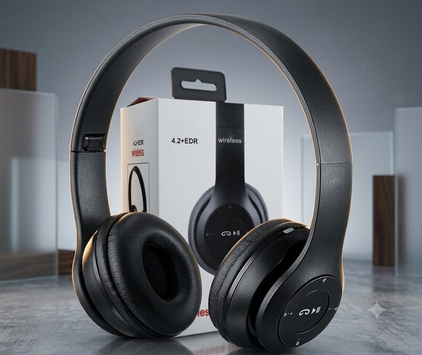 footloose Newly Wireless Headphones,HD Bass Sound,Foldable