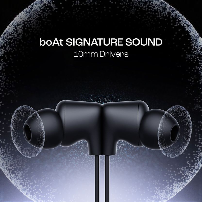 boAt Rockerz Trinity Bluetooth Neckband, 150 Hours Playback - Image 8