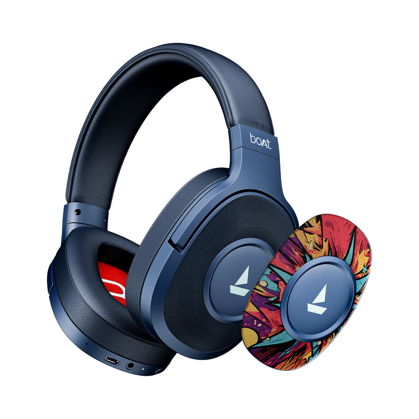 boAt Rockerz Plus 550 Customizable Earcups - Image 8